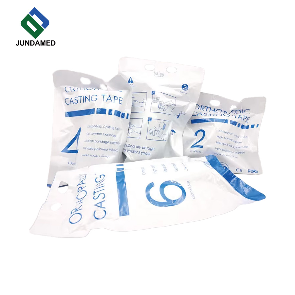 JUNDAMED Orthopedic Casting Tape, Lightweight & High Strength, Orthopedic Fracture Fixation Bandage