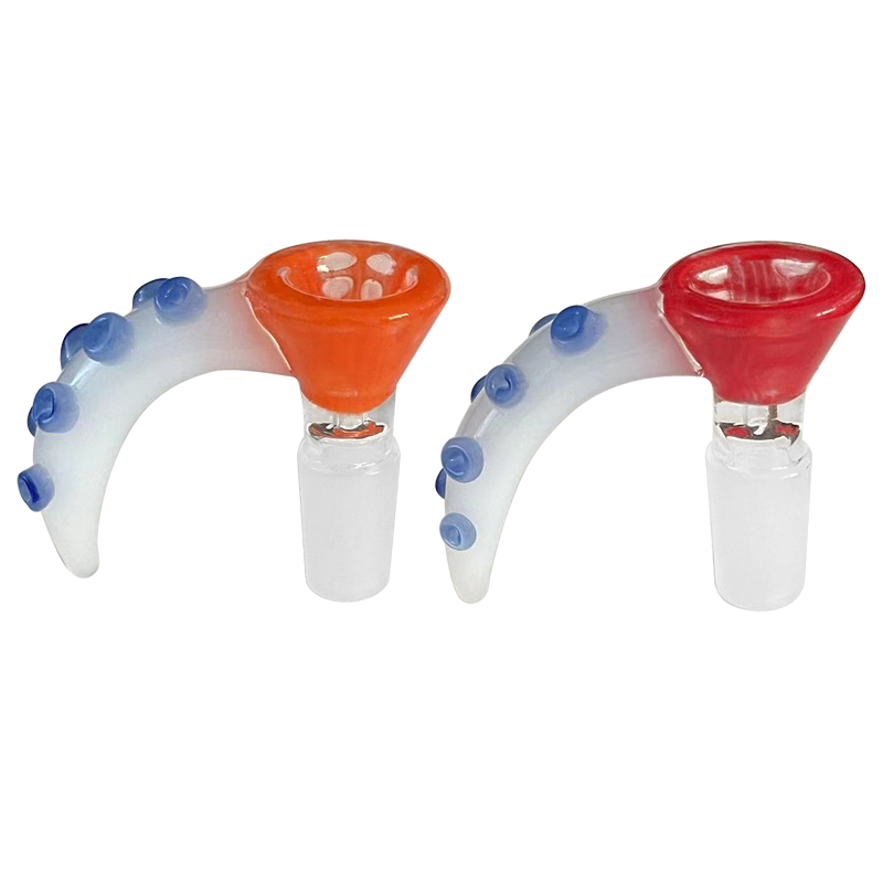 Glass bowl of horn trumpet