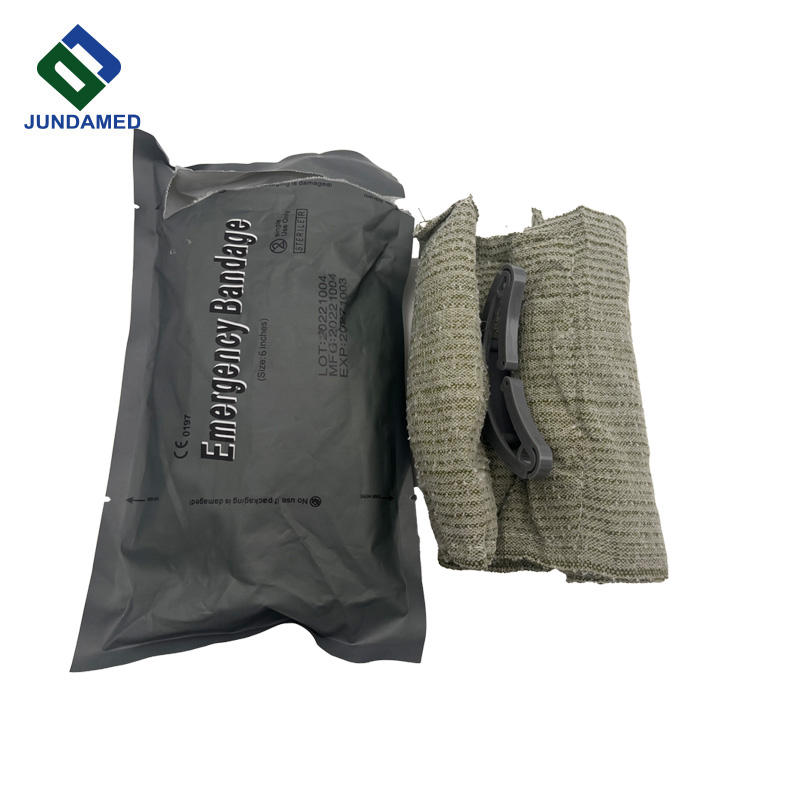 JUNDAMED First Aid Bandage, Hemostatic & Wound Dressing, Outdoor Emergency Trauma Fixation Bandage
