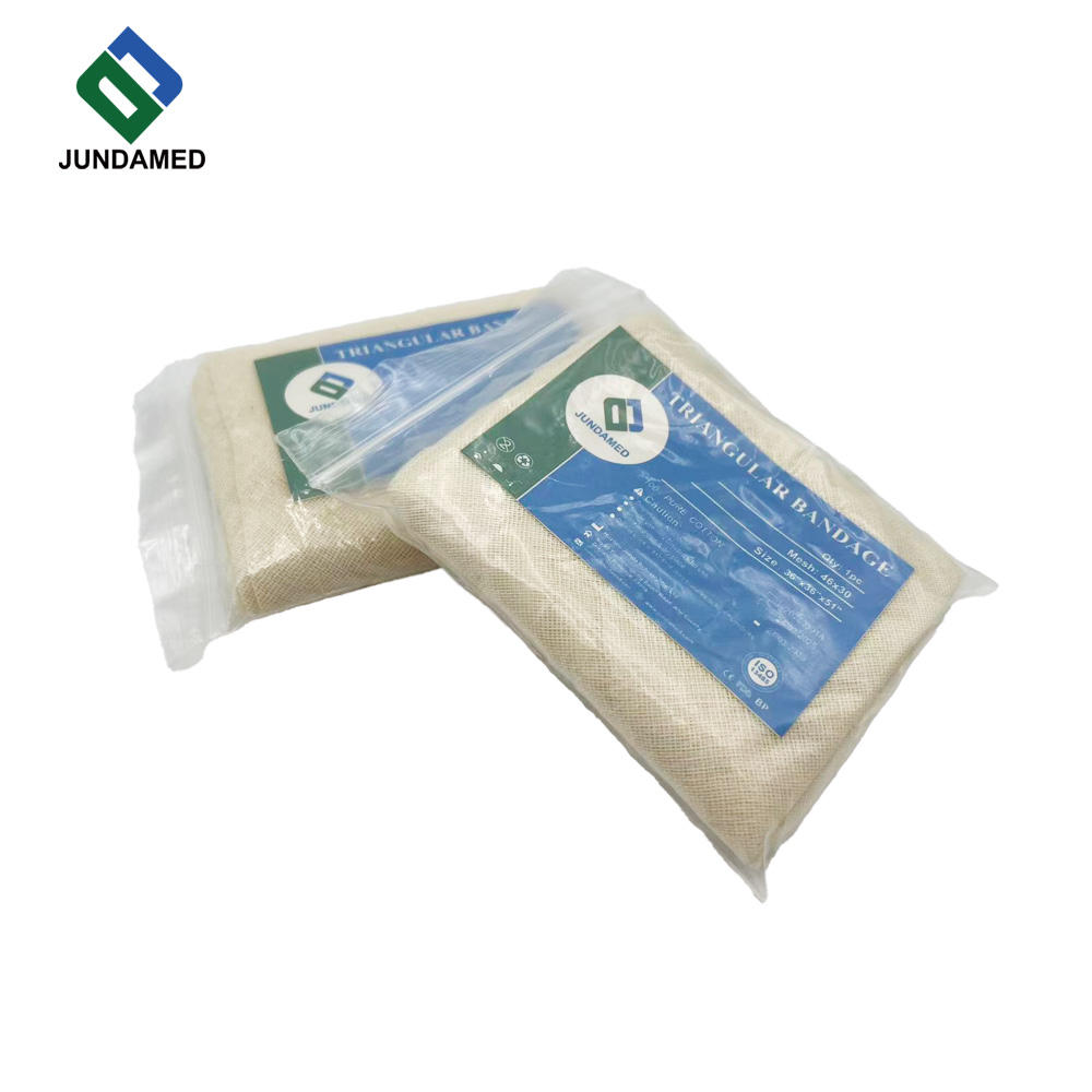 JUNDAMED Triangular Bandage, Arm Sling Fixation, Outdoor First Aid Triangular Dressing