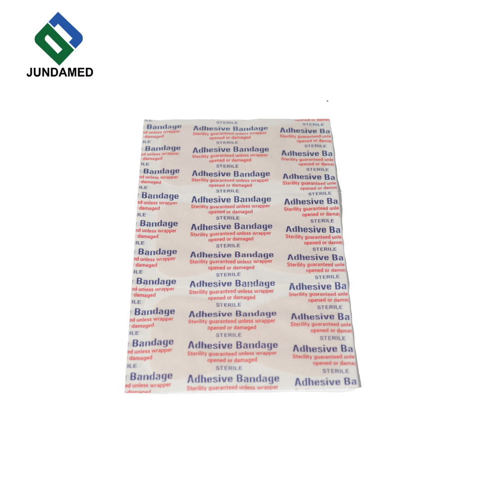JUNDAMED Wound Plaster, Breathable & Waterproof, Disposable Adhesive Bandage for Minor Wounds