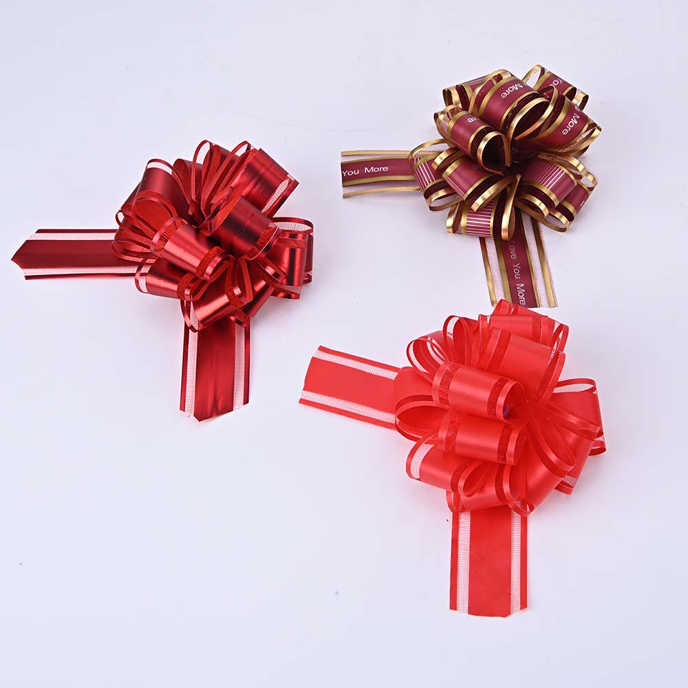 PP Pull Bow Ribbon Gift Packaging Decoration Bow Flower Wrapping Ribbon for Florist and Festival Use