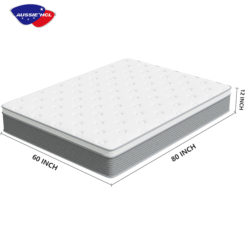 Wholesale Hybrid Hotel Bedroom King Queen Size Natural Latex Poceket Spring Memory Foam Mattress
