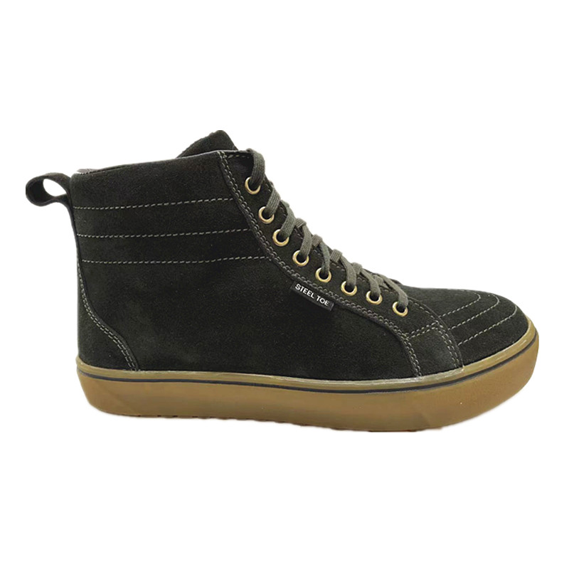 5“ Cemented steel toe/EH leather safety boots