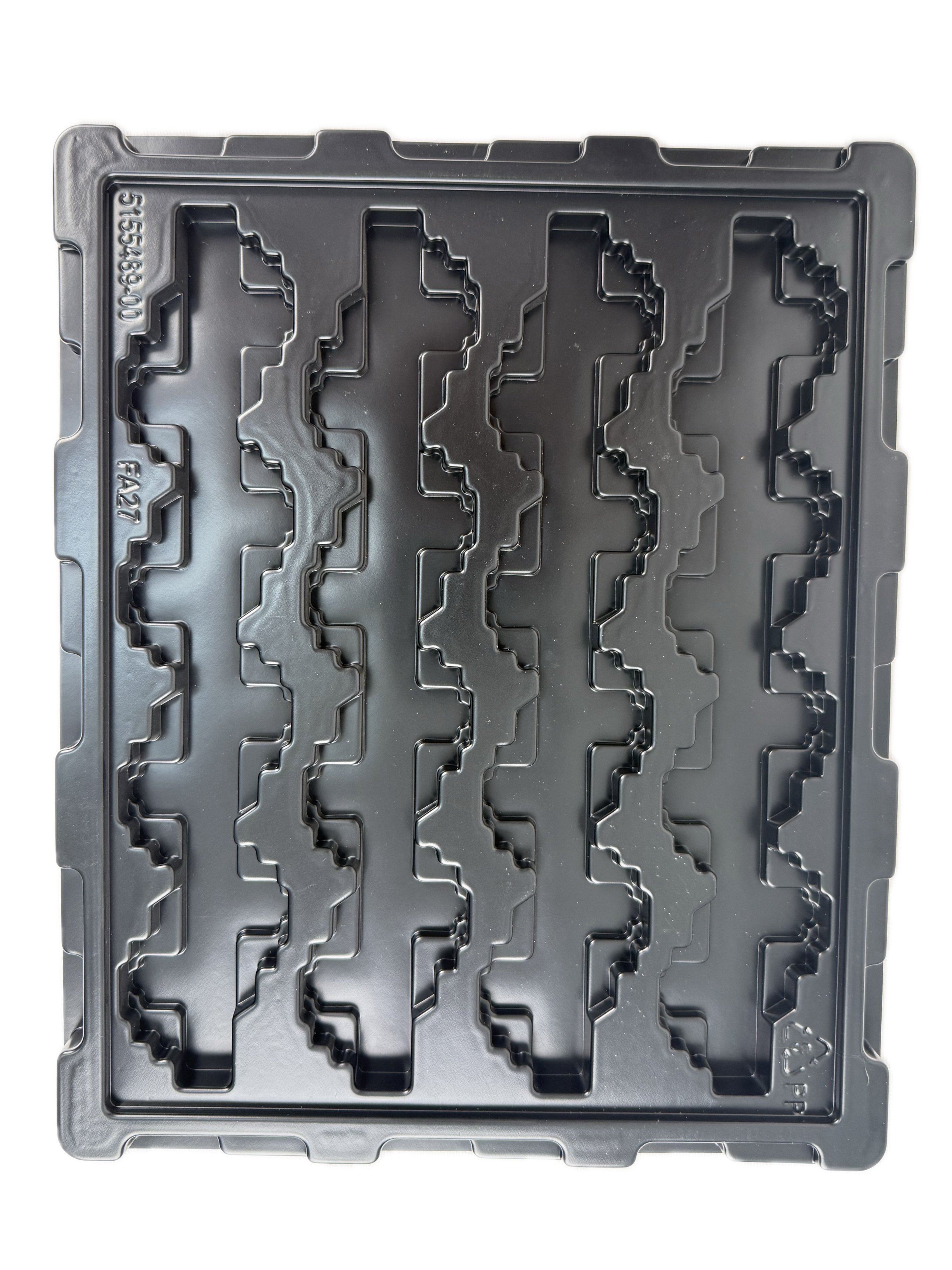 Anti static black plastic box