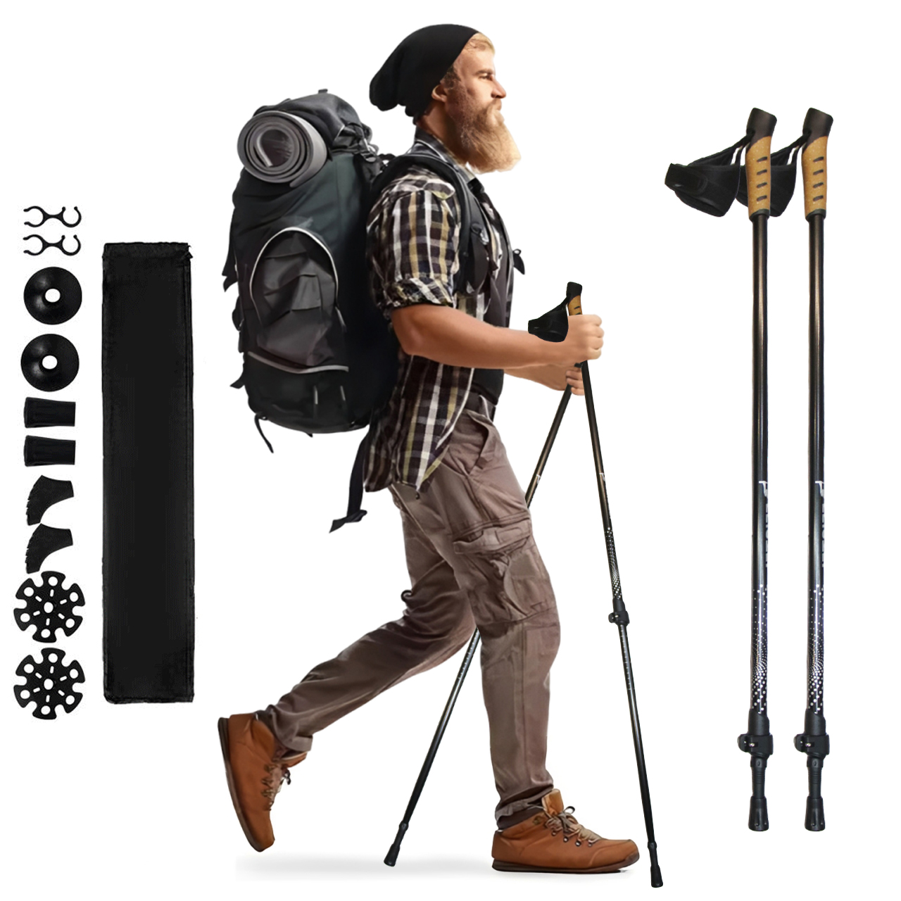 Telescopic Hiking Pole