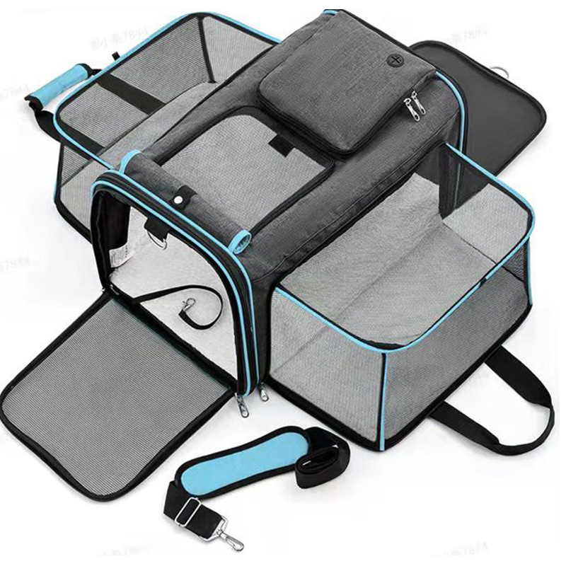 Haslor Pet bag pet outing bag car pet bed, cat and dog car pet carrier, portable car bag for outings