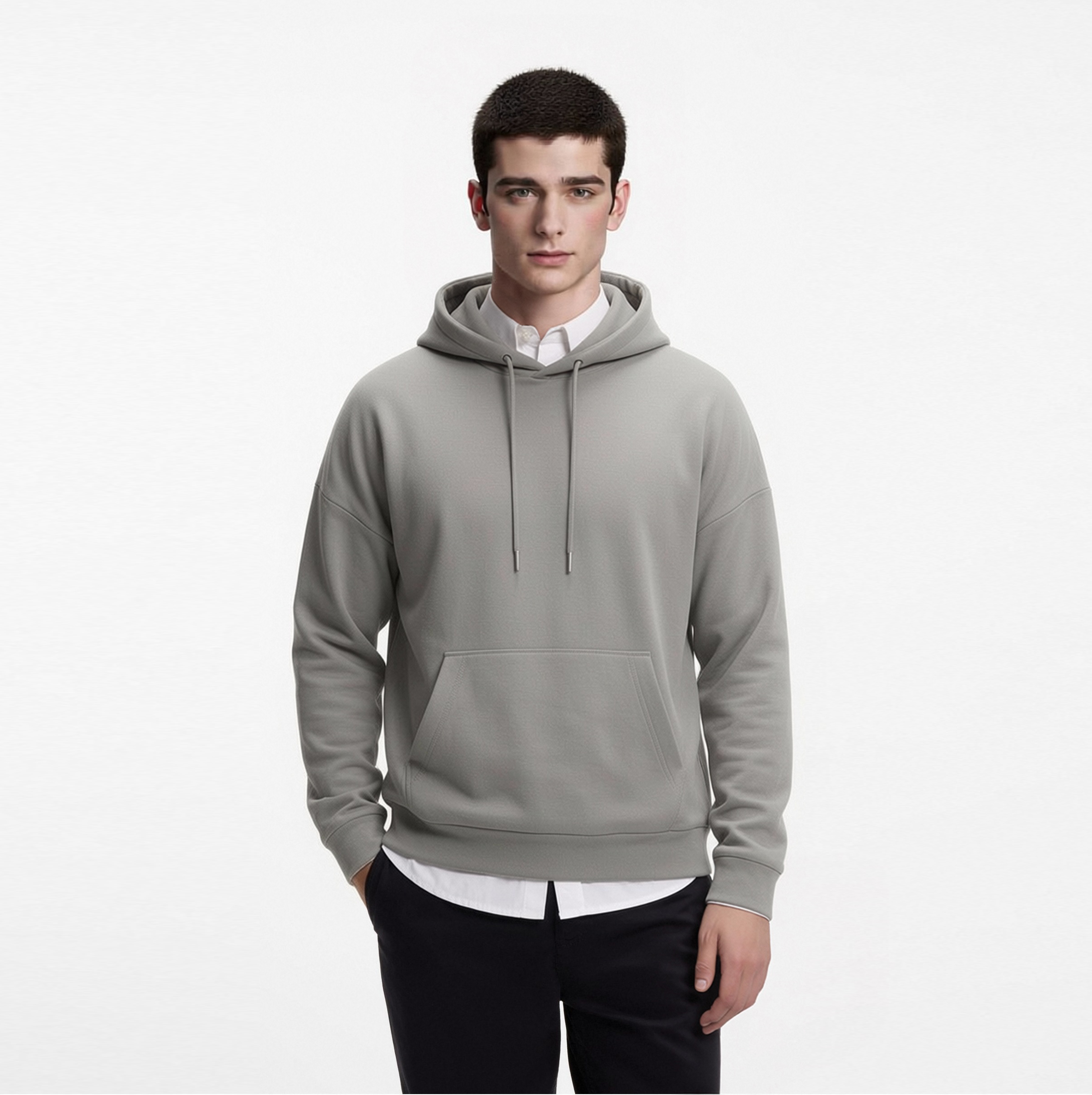 Hoodie men's women's cloting interlock cotton blend terry 500gsm 600gsm 700gsm 800gsm 1000gsm 490