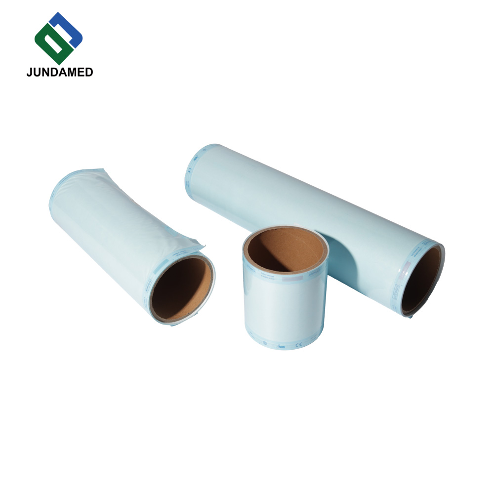 JUNDAMED Flat Sterilization Roll, medical heat-sealing sterilization packing roll