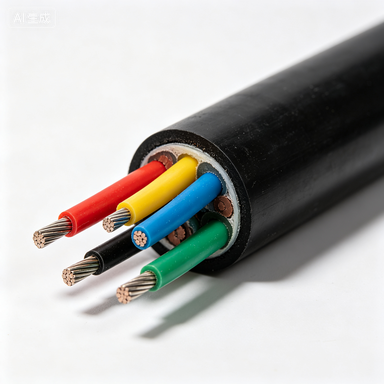 YJLV 0.6/1kV 3×35+2×16 Aluminum XLPE Insulated PVC Sheathed Power Cable