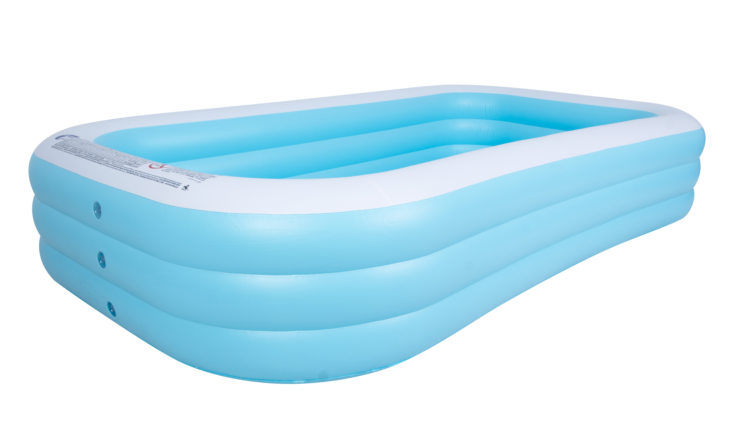 Giant Blue Rectangular Pool