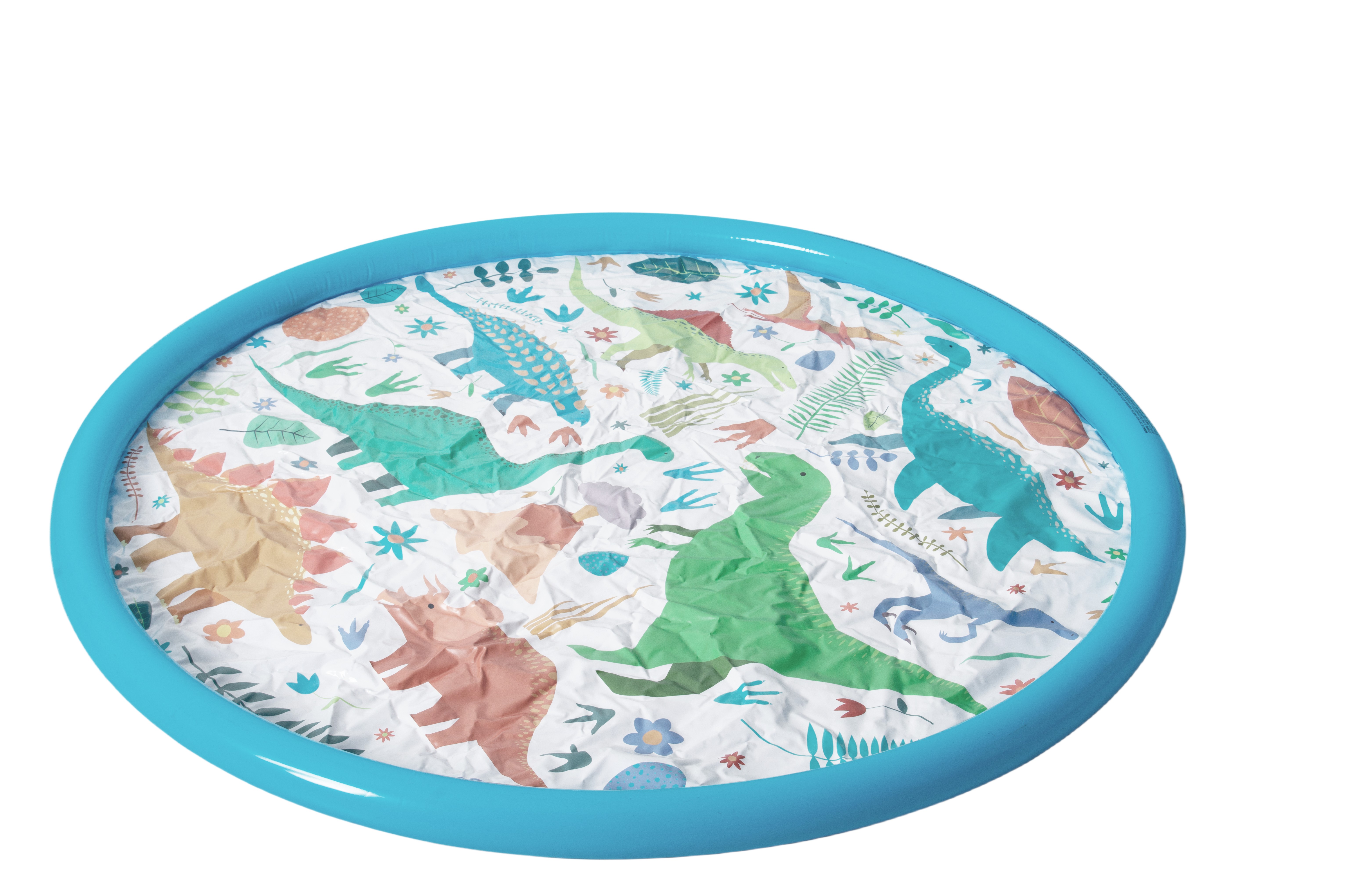 Round Blue Play Pad