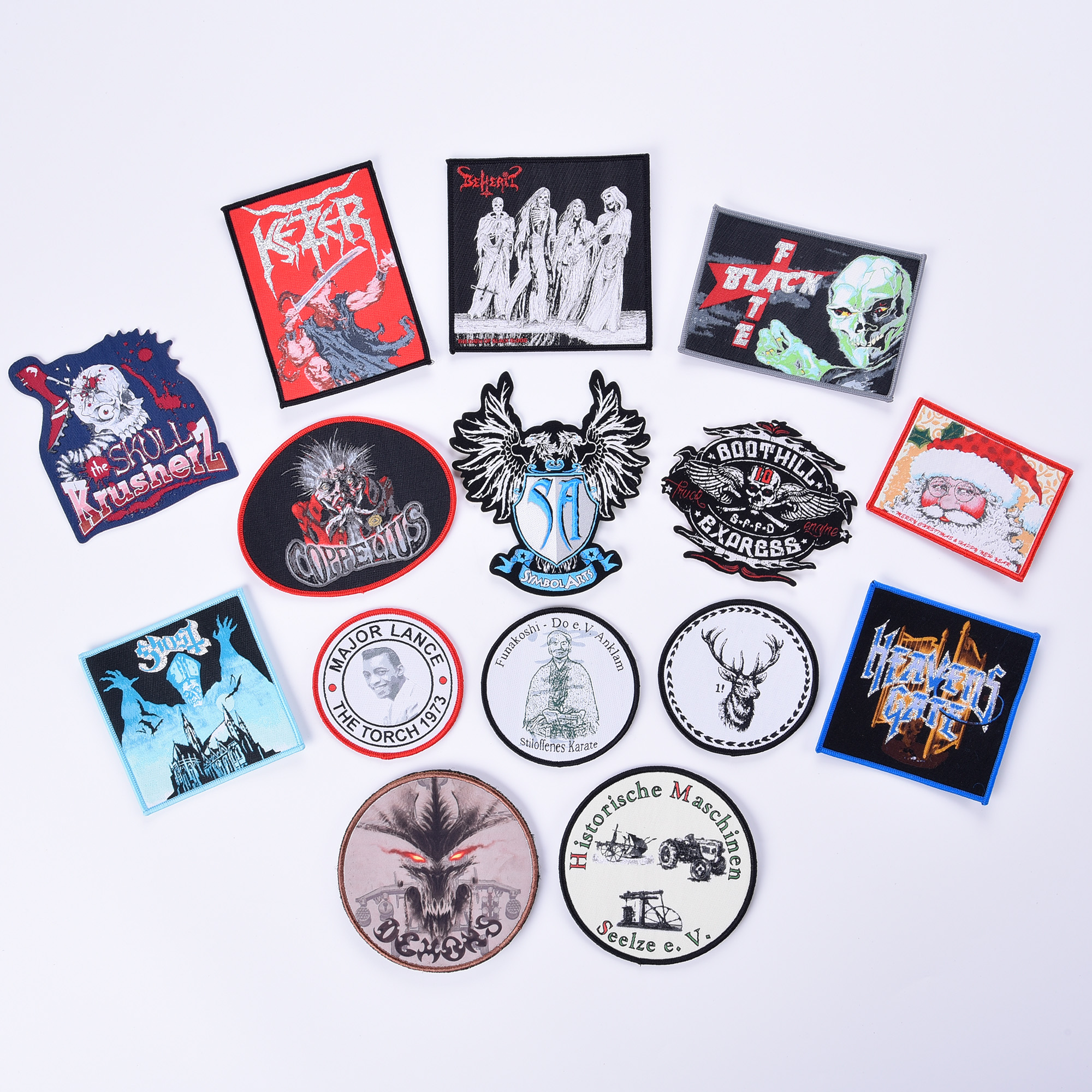 Wholesale Custom Printed Patches Apparel Patches