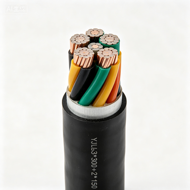 0.6/1kV aluminum core XLPE insulated PVC sheathed 5-core low-voltage power cable