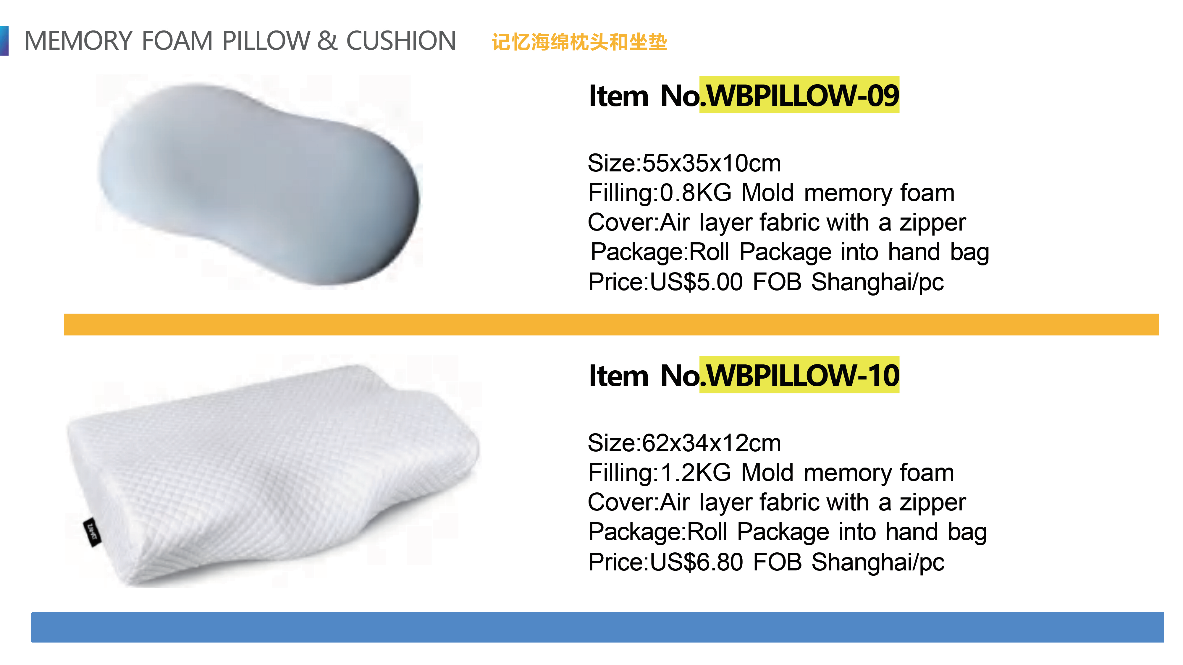 Memory Foam Pillow