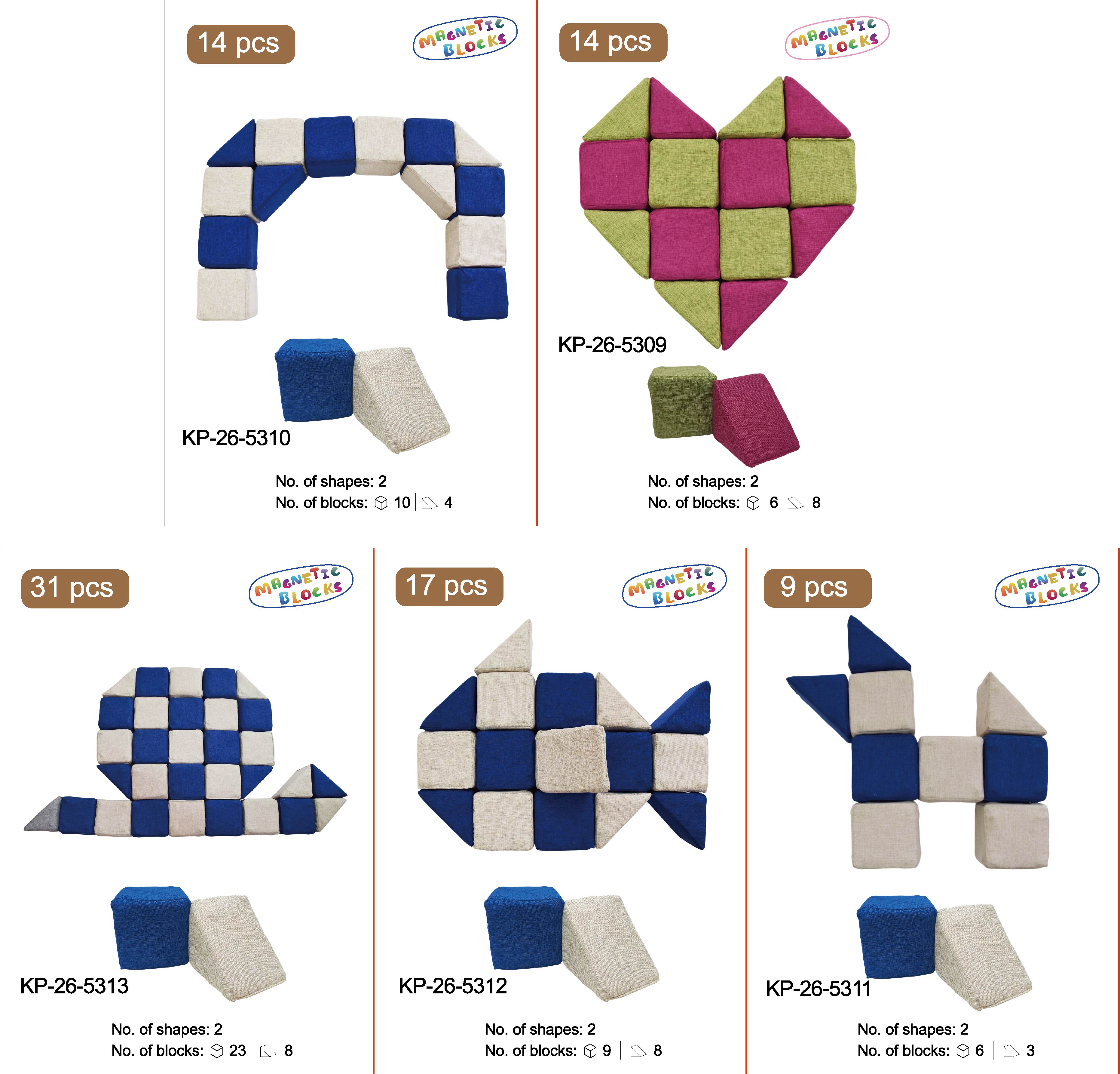 Magnetic blocks