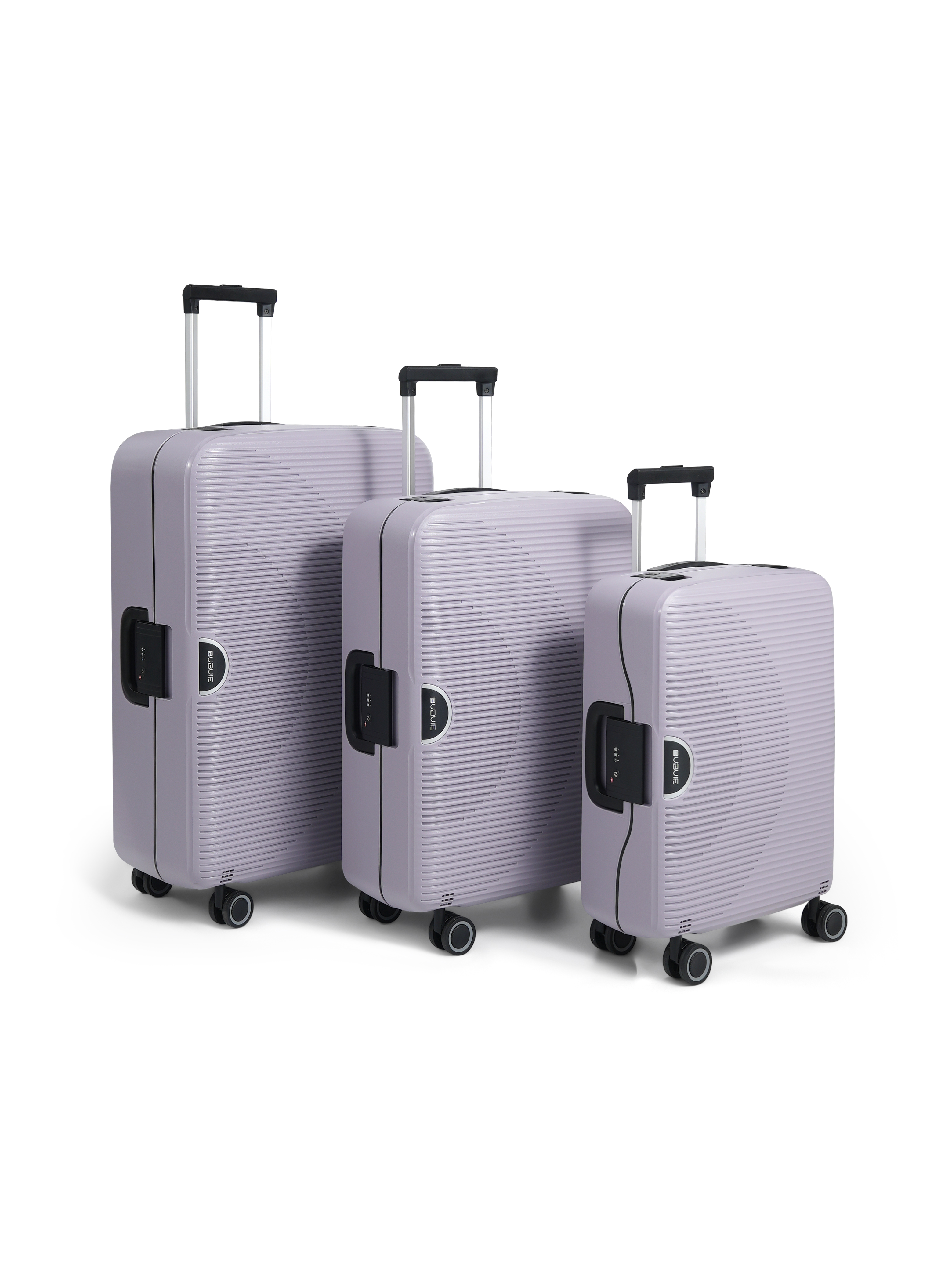 PP lockable trolley suitcase