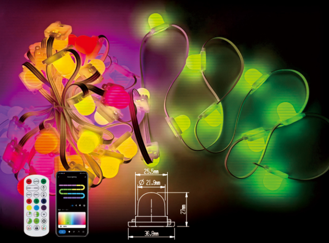 LED RGB Pixel light