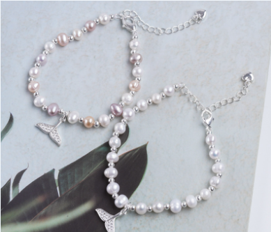 Pearl Bracelet 7-8mm Fashionable Simple Freshwater Pearl Fashion Bracelet