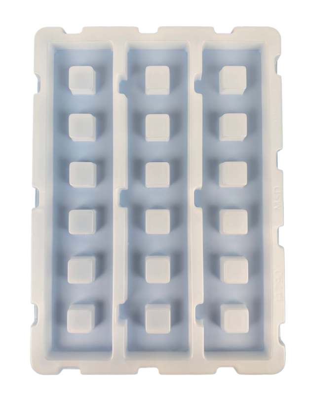 Translucent anti-static packaging box