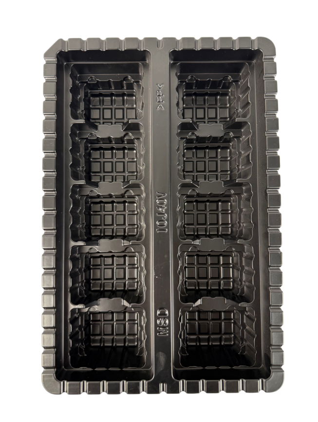 Anti static transportation packaging plastic box