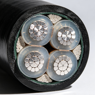 aluminum conductor XLPE insulated PVC sheathed power cable