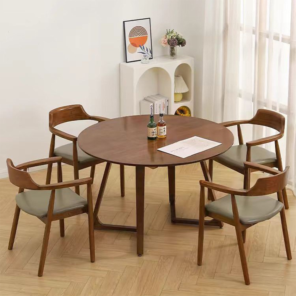 Ash Wood Dining Chair Home Negotiation Meeting Simple Chair Nordic Solid Wood Dining Chair