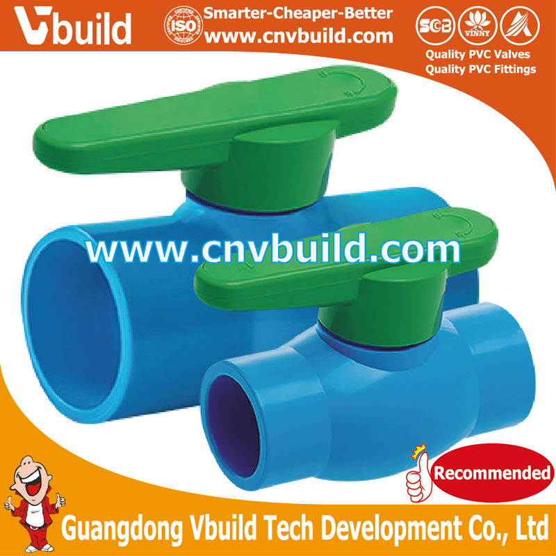 PVC Horn Shape Ball Valve