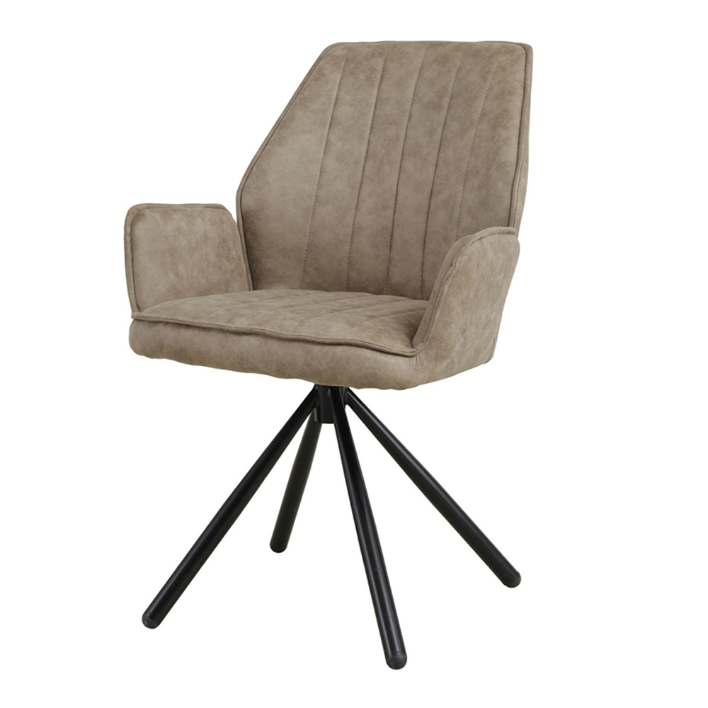 High Quality Modern Industrial Matte Black Metal Dining Chairs Backrest