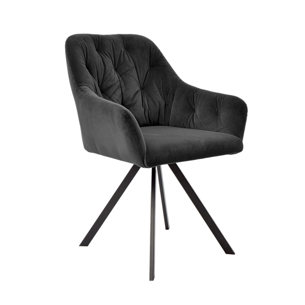 Free Sample Wholesale Home Furniture Dinner Seat High-back Dining Armchair