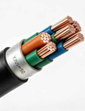 single-core aluminum core XLPE insulated PVC sheathed power cable