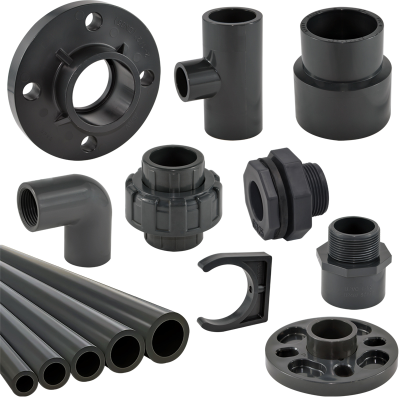 Astm Sch80 Fittings Plastic PVC Pipe Fittings Cap Coupling Nipple Tee Cross Elbow Reducer