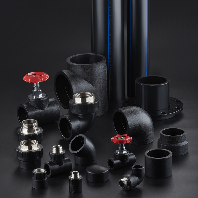 Din Pehotmelt Pipes &fittings