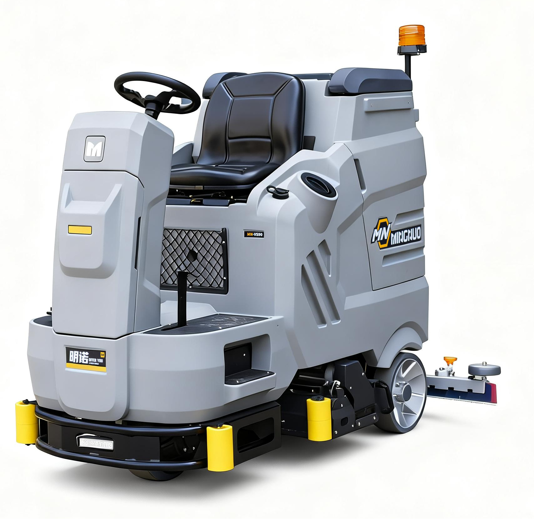 MN-VS90Ride-on Scrubber-sweeper Combo