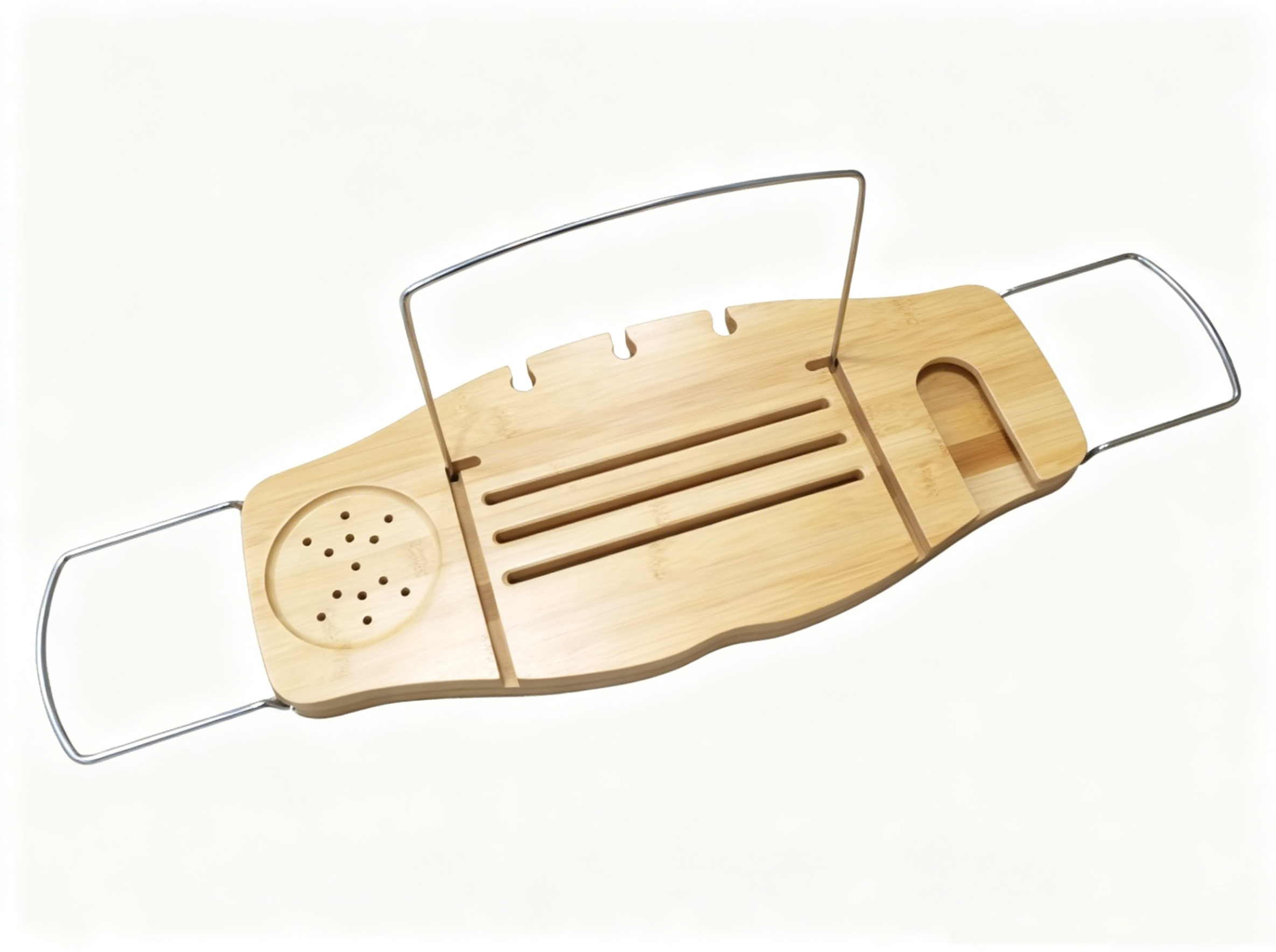 bamboo bathtub tray
