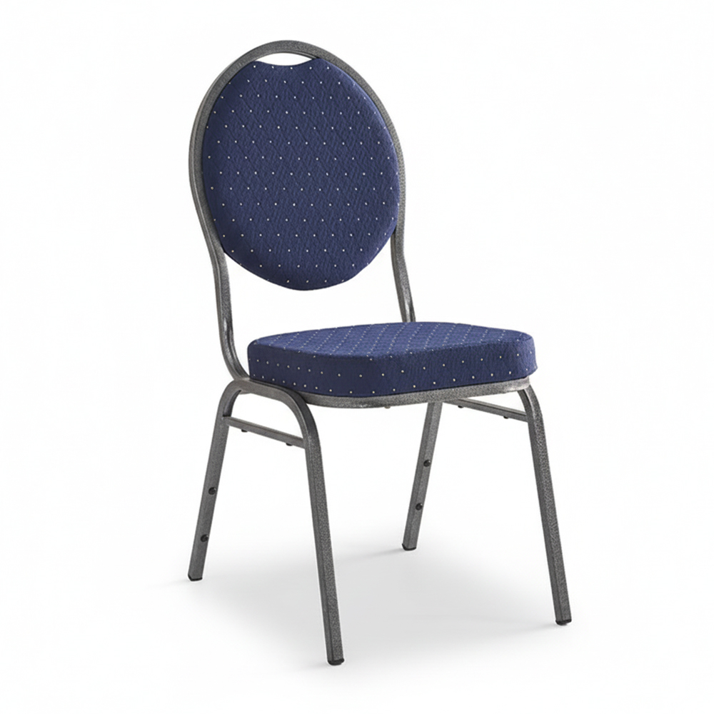 Commercial Iron Frame Banquet Hall Chair for Hotels Events Metal Restaurant Wedding Chair