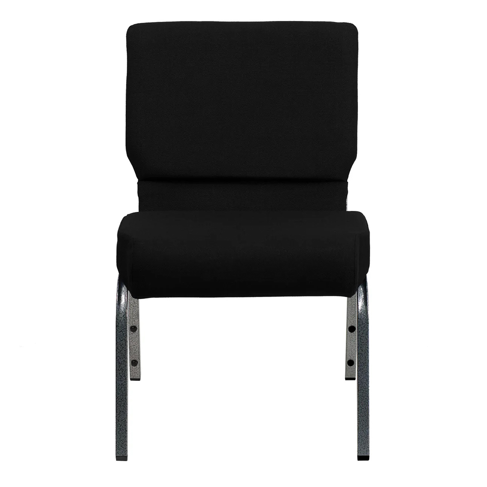 Factory Direct Metal Stackable Chairs Linen Upholstered Chairs European Style Church Chairs