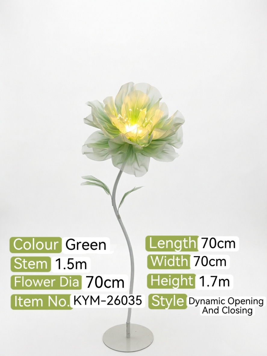 Organza decorative flower