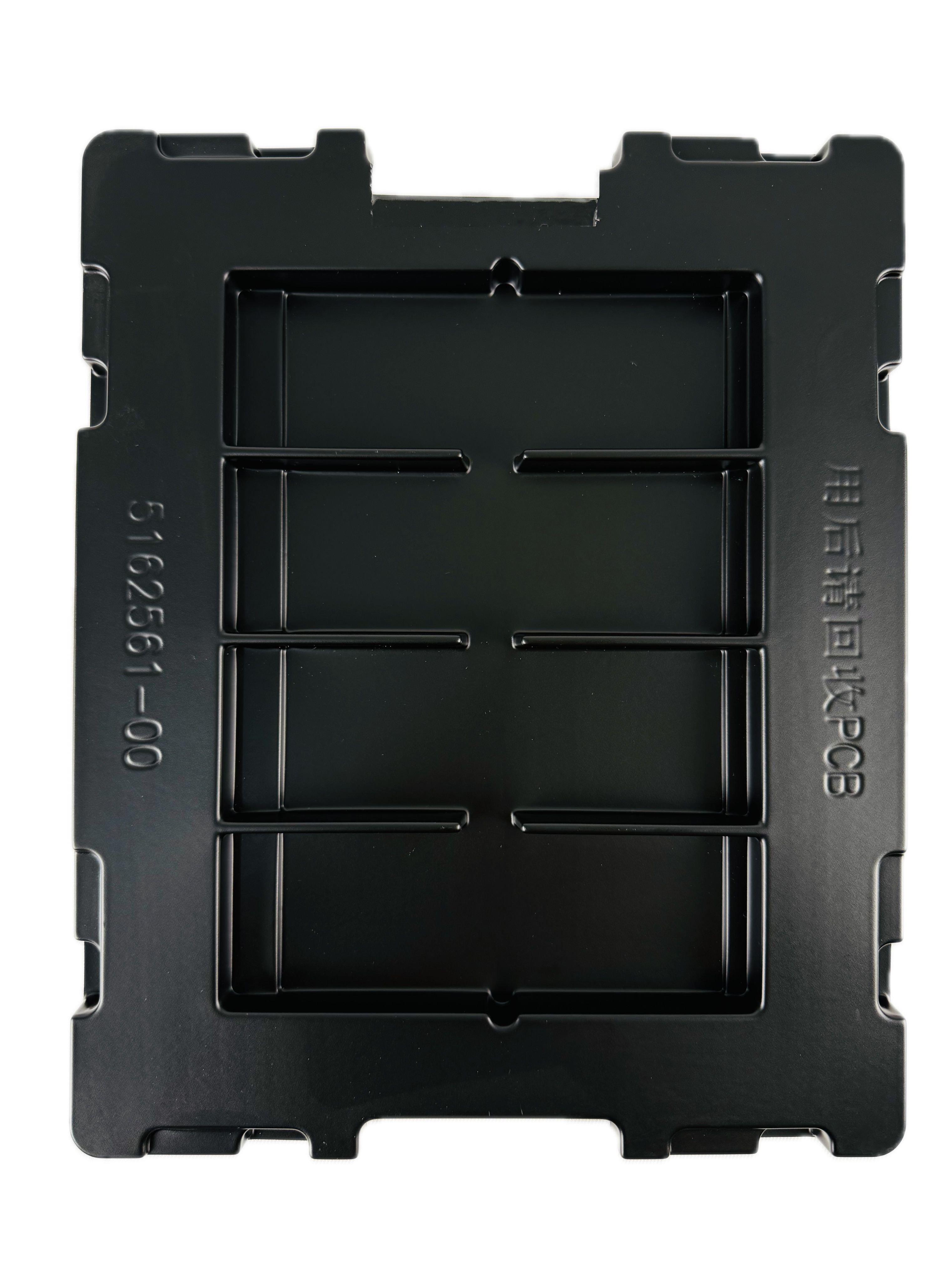 Anti static tray for loading diagnostic modules