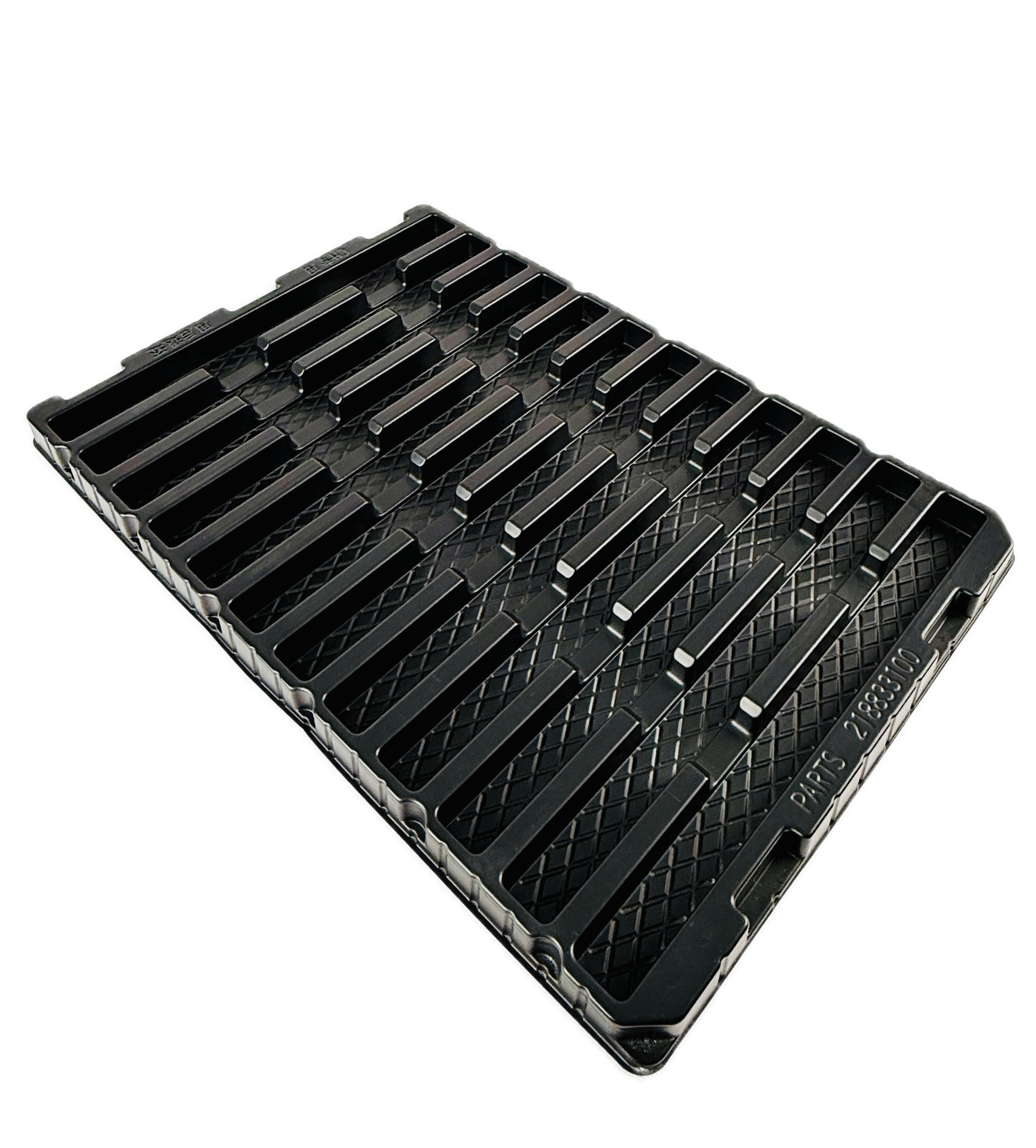 Medical equipment electronic components ESD plastic tray