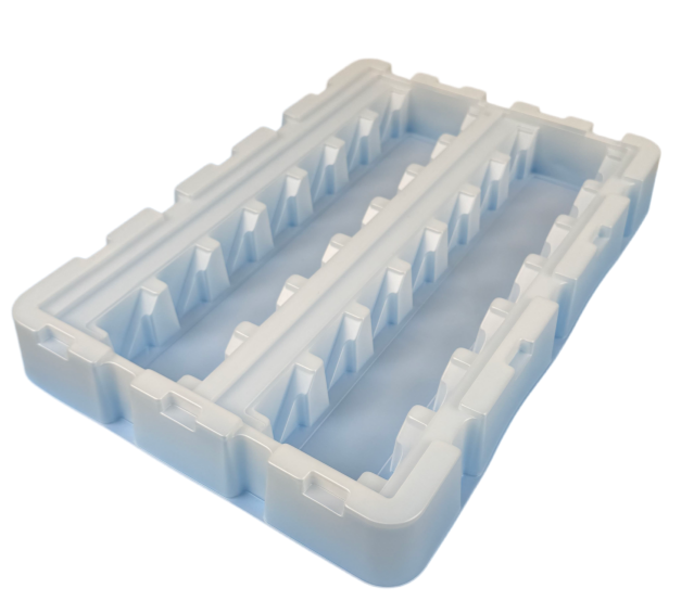 Dustproof ESD plastic tray
