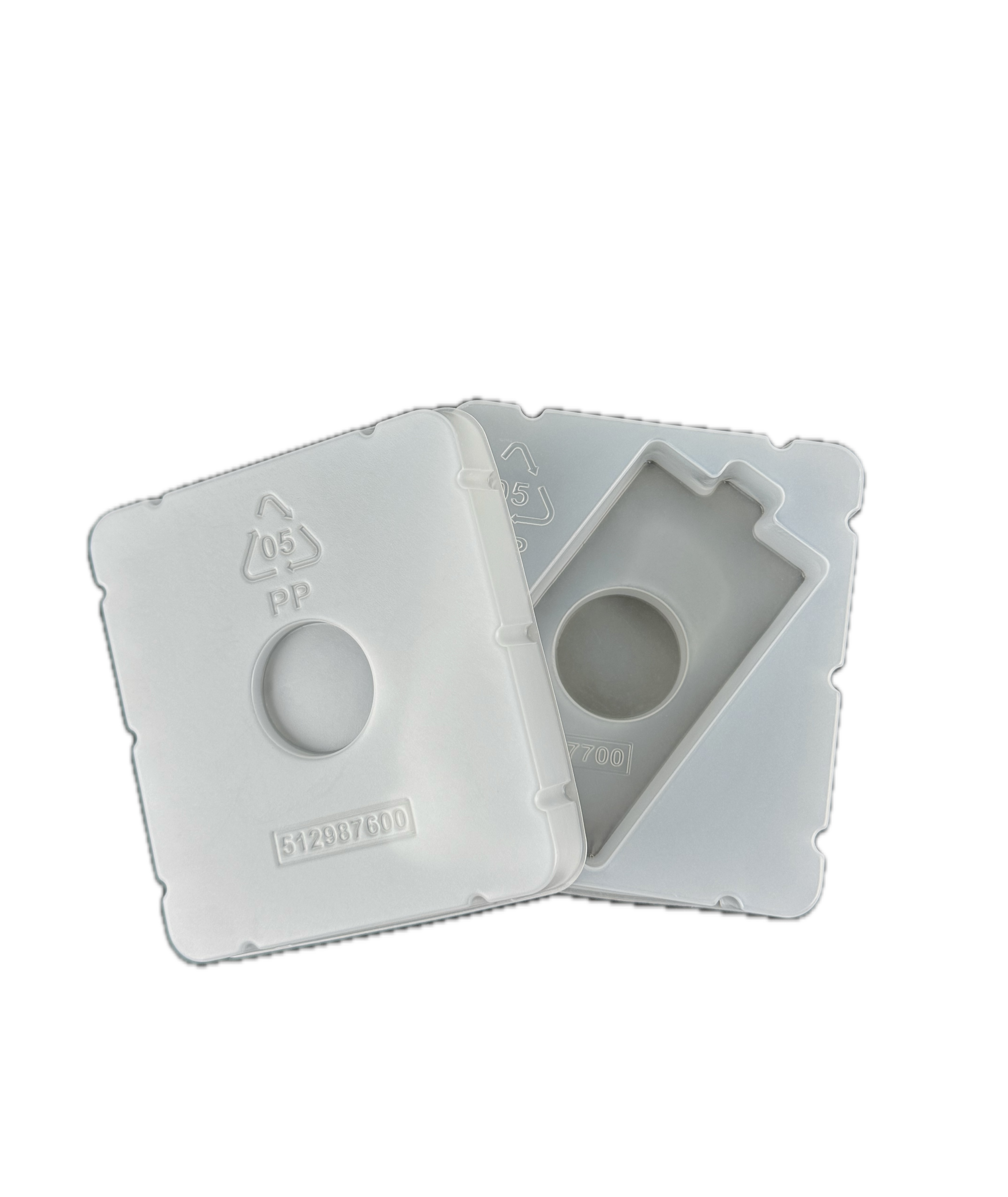 ESD tray for loading charging heads