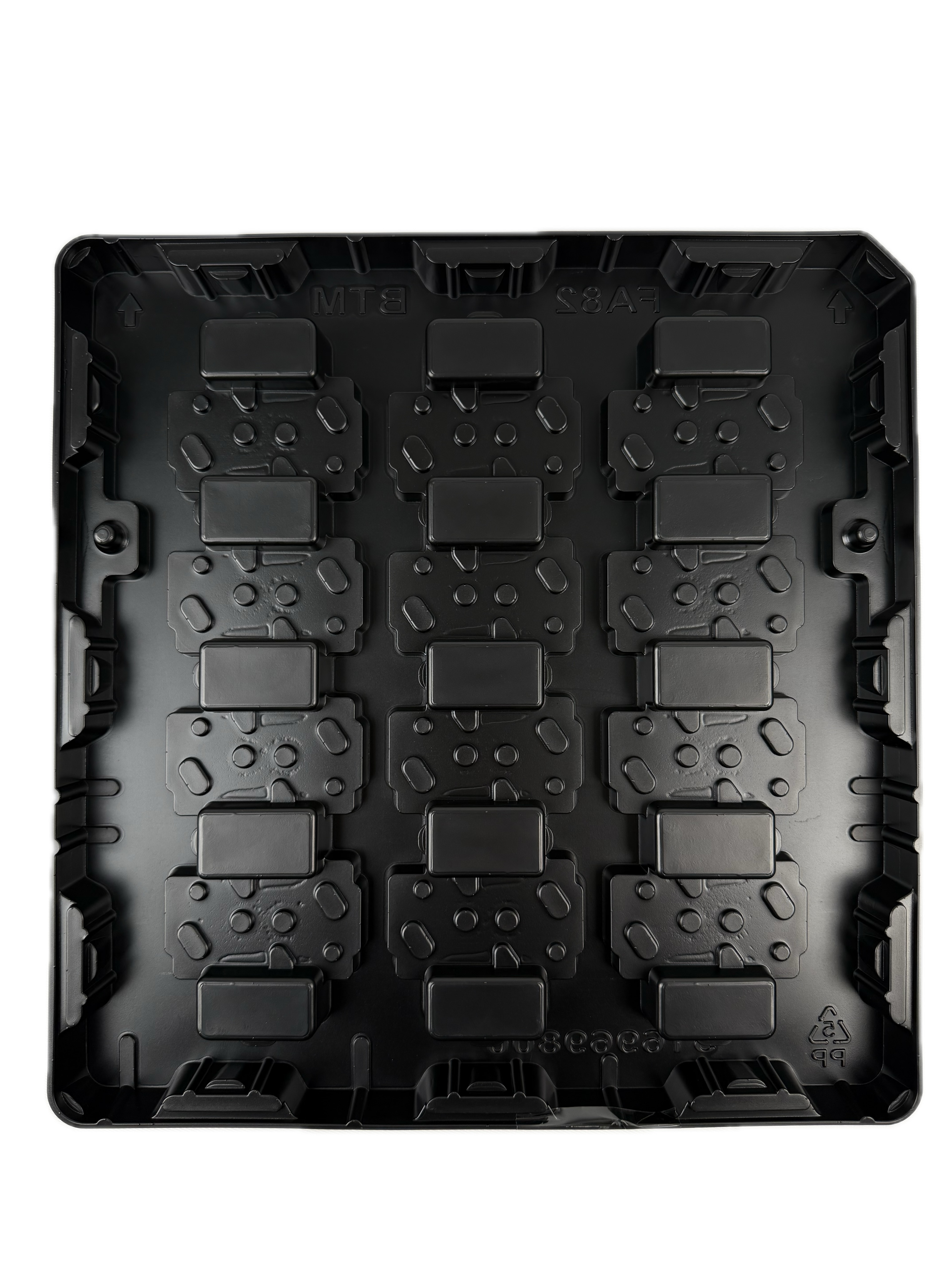 ESD tray for installing precision circuit boards