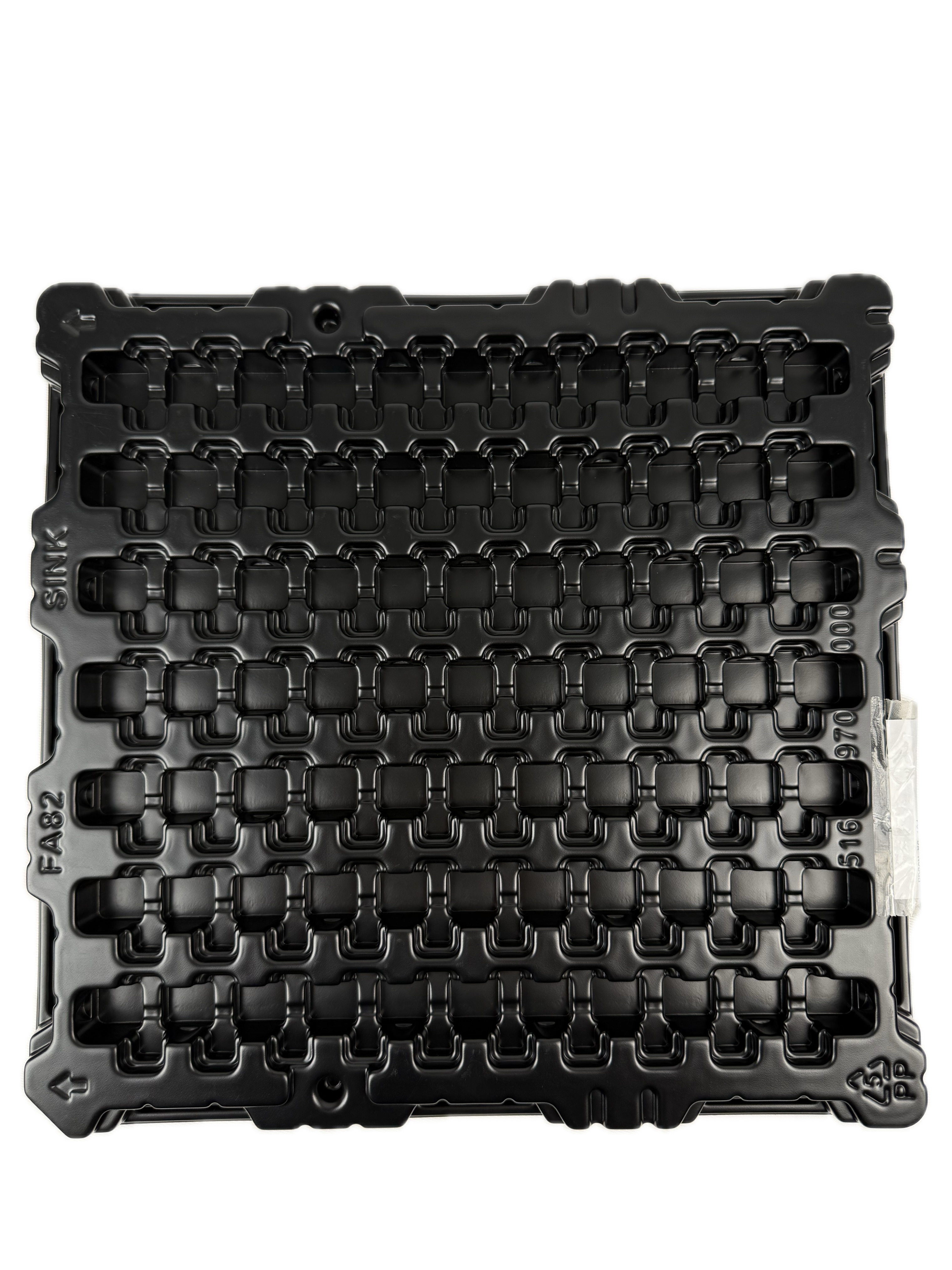 Customized ESD tray for loading chips