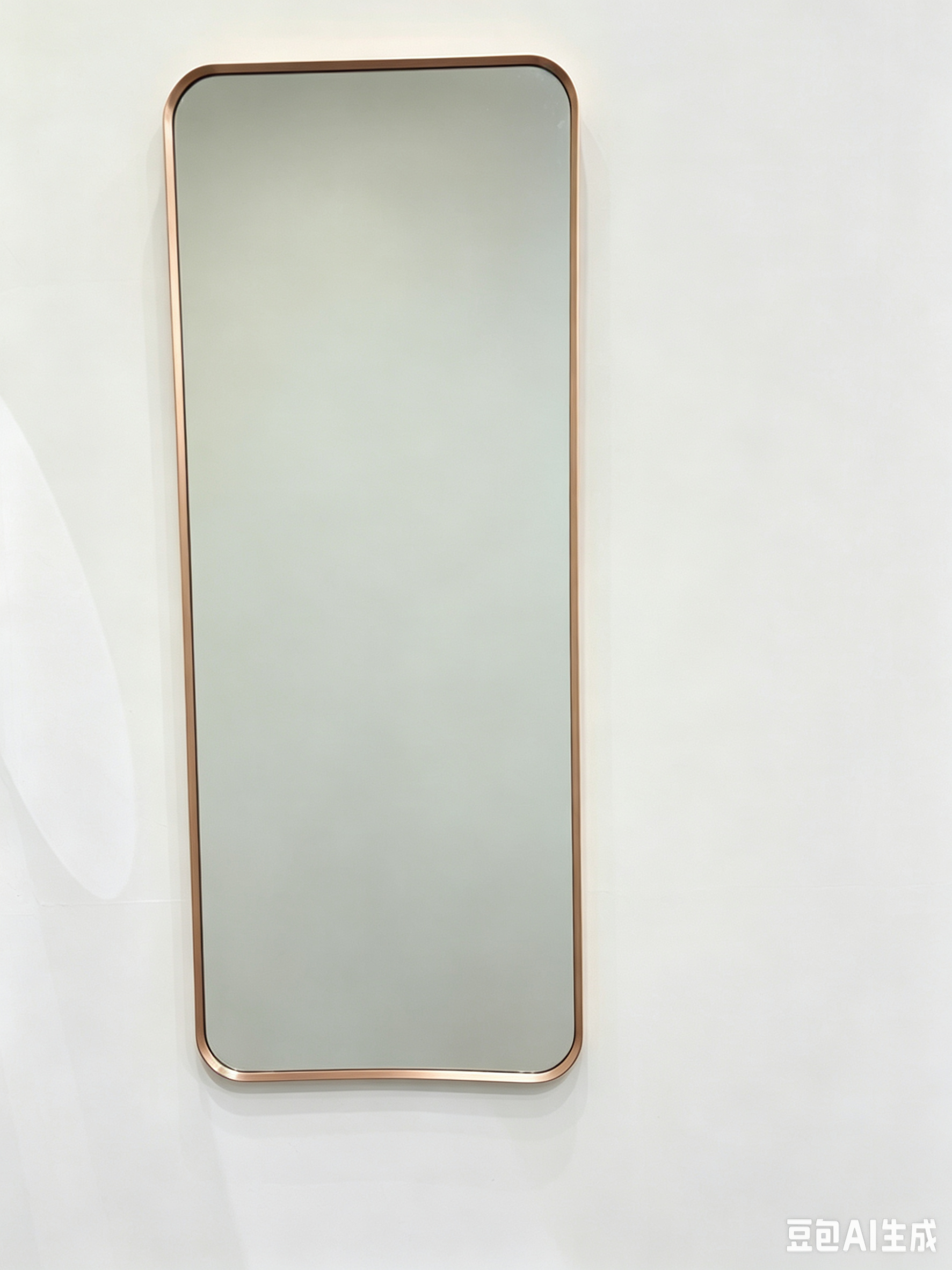 Aluminium framed mirror