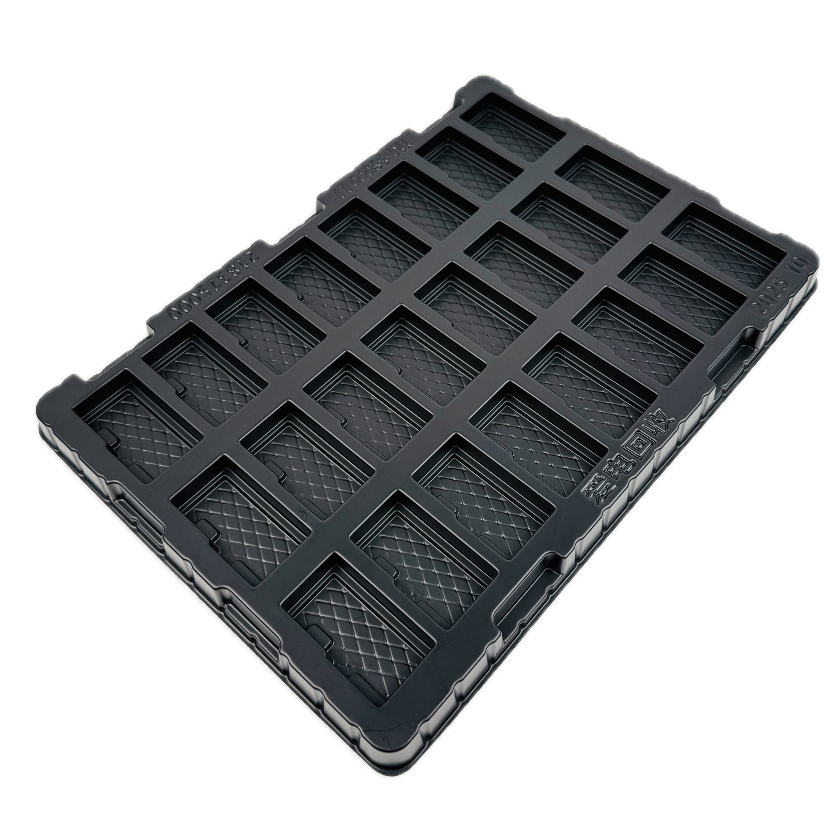 ESD material box for loading optical lenses