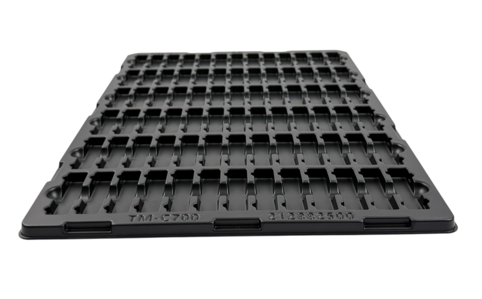 Anti static transport box for loading batteries