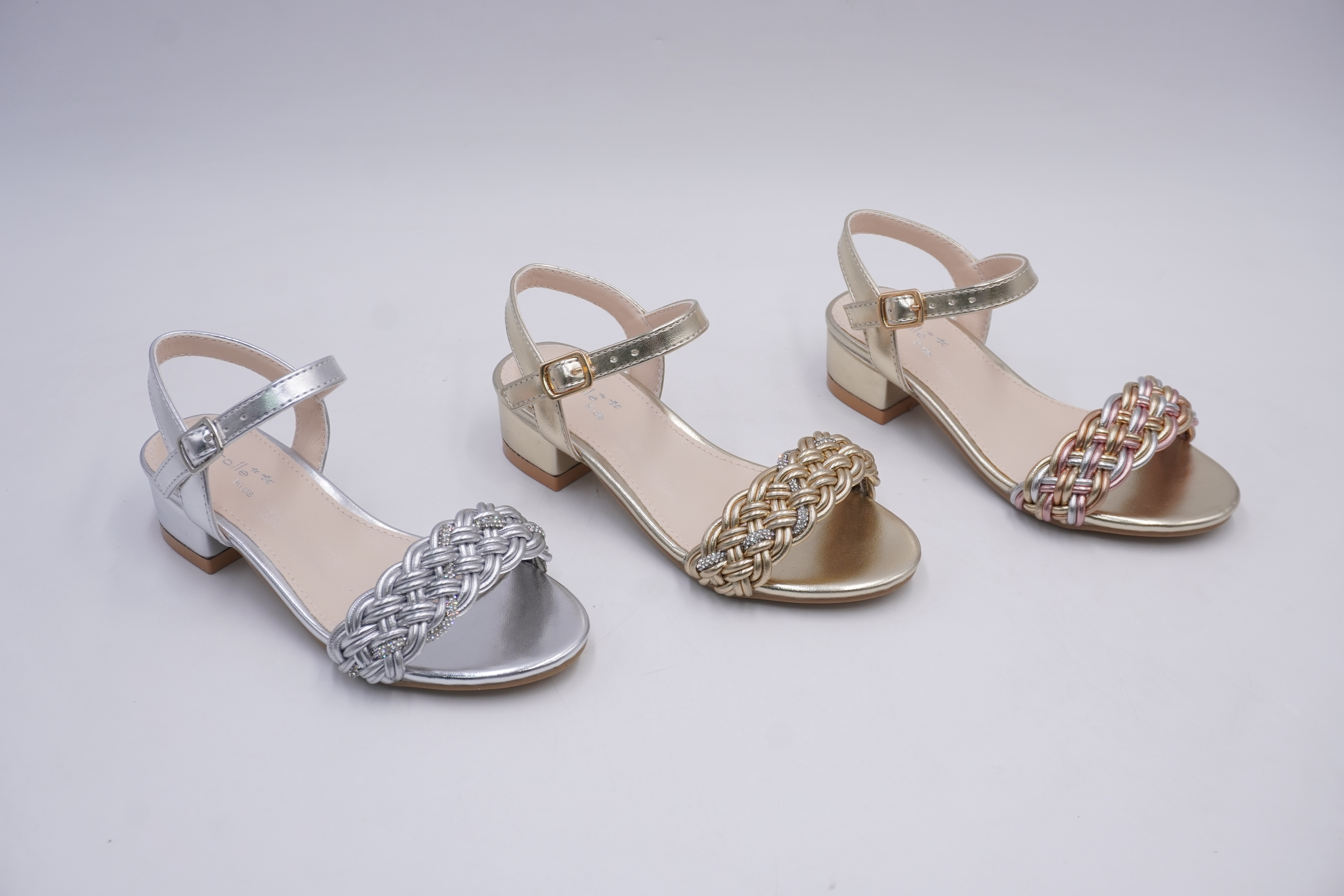 Girl's Knitted Heeled Shoes​