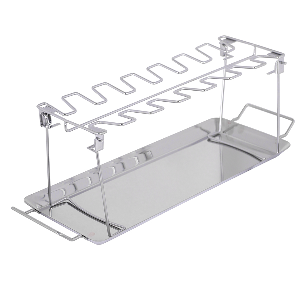 SEB Chicken Roaster Rack 2 Pack Stainless Steel Beer Can Holder Vertical BBQ Accessories