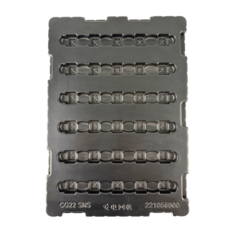 Electronic component anti-static tray